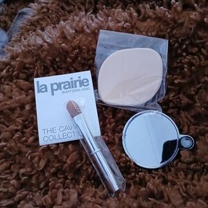 La Prairie Caviar Collection Makeup Set with Cream and Silver Accents